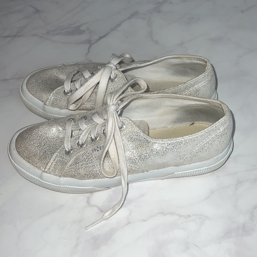 Superga Metallic Tennis Shoes Size 6.5